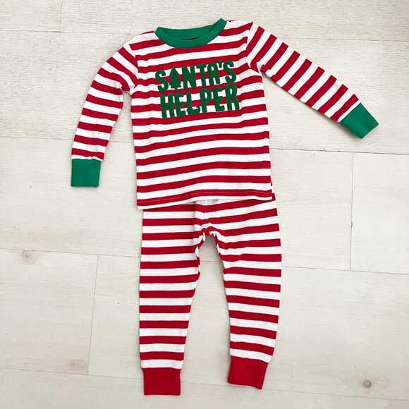 Simple Joy and Other Holiday Pajama Bundle Size (4 sets)18M through 2T - Picture 2 of 9